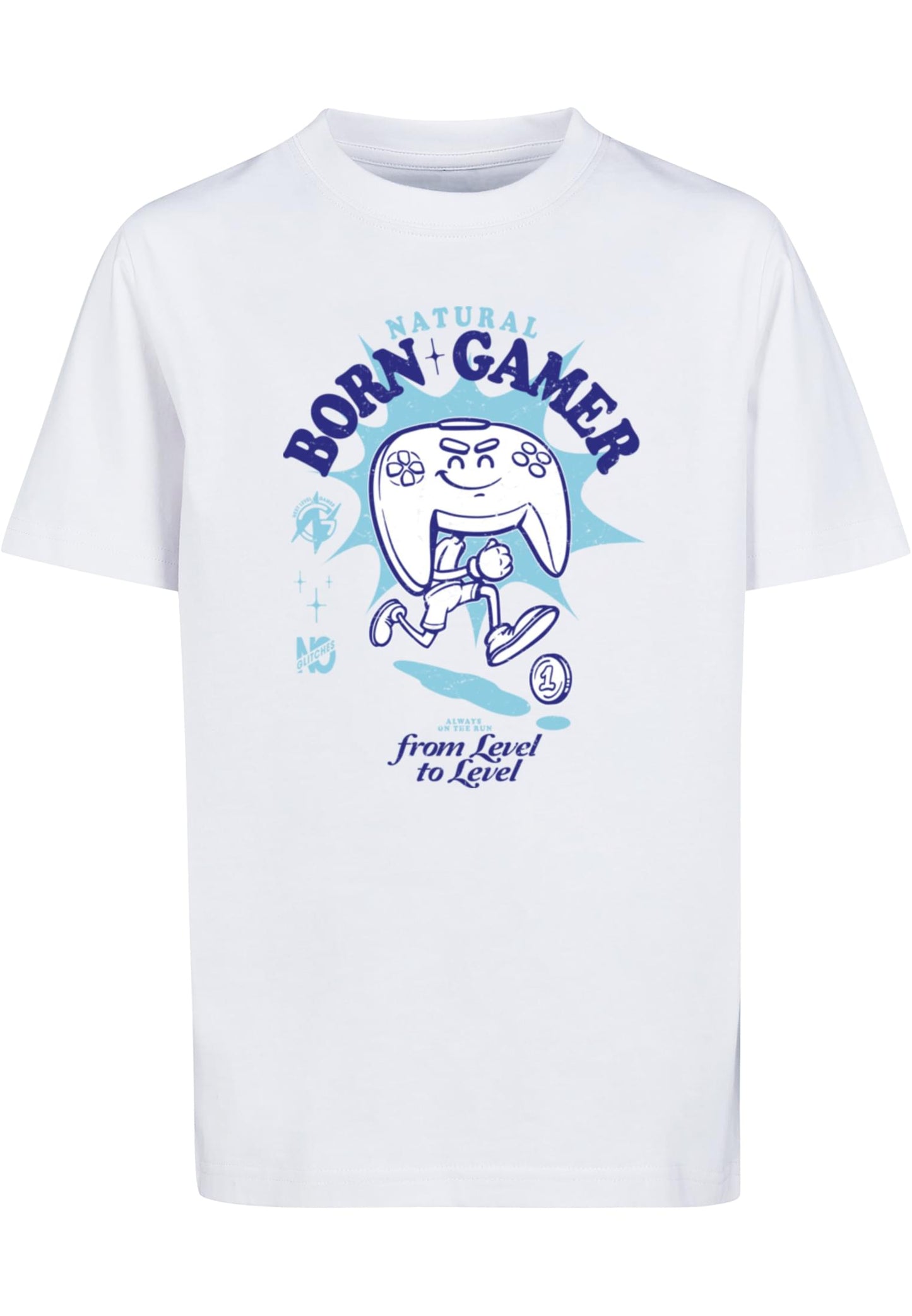 Kids Natural Born Gamer Vintage Tee- Mister Tee