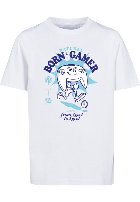 Kids Natural Born Gamer Vintage Tee- Mister Tee